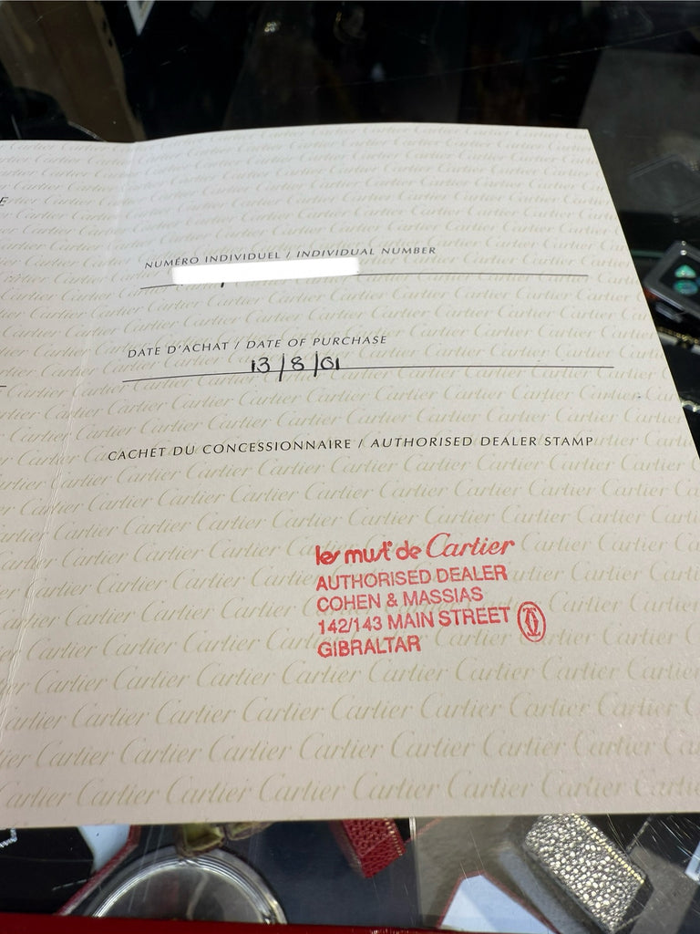 CARTIER BI-METAL PANTHERE 2001
