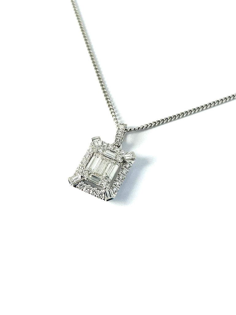 PLATINUM DIAMOND 1.06CTS PENDANT