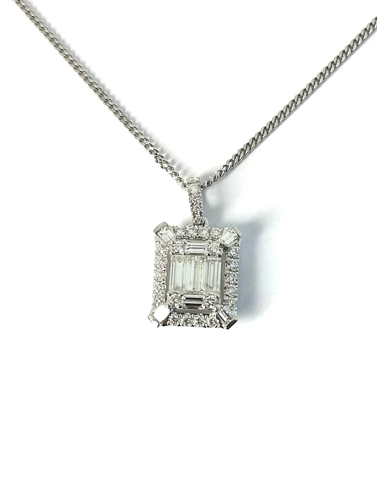PLATINUM DIAMOND 1.06CTS PENDANT