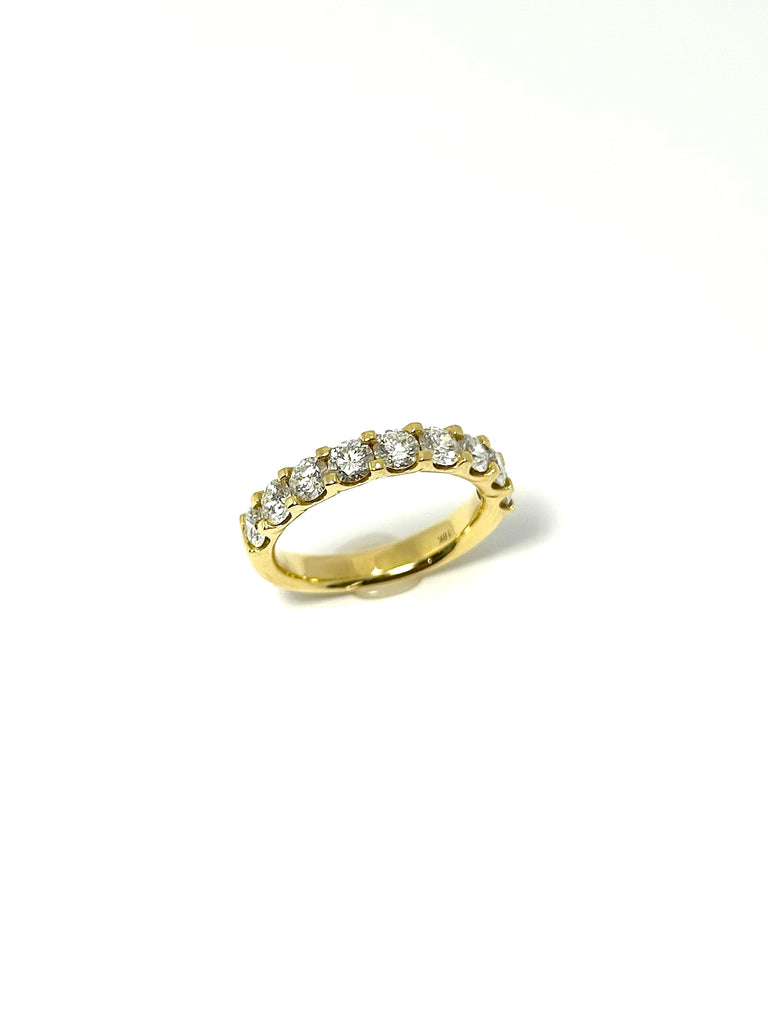 18CT YELLOW GOLD 1.50CT DIAMOND ETERNITY BAND