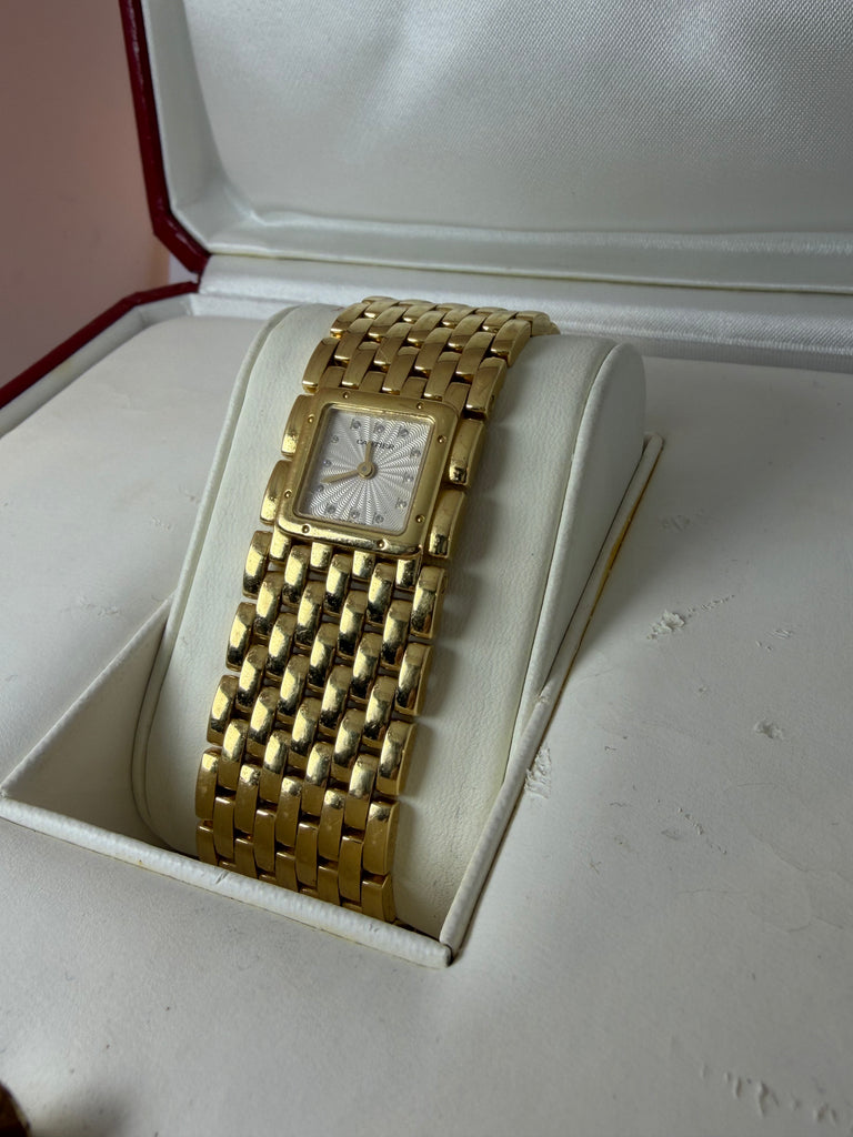 18CT SOLID GOLD CARTIER PANTHERE RUBAN 2002