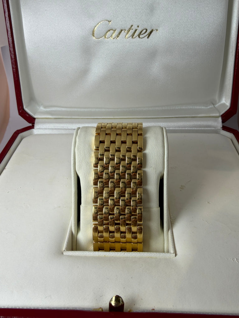 18CT SOLID GOLD CARTIER PANTHERE RUBAN 2002