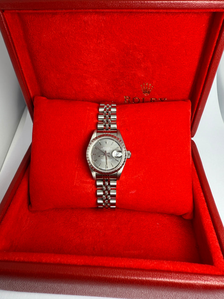 ROLEX OYSTER PERPETUAL DATEJUST GREY DIAL