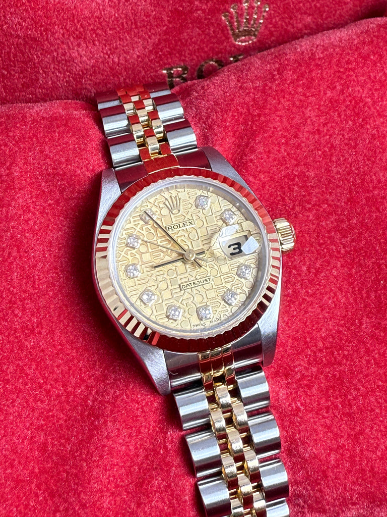 ROLEX DATEJUST 26MM DIAMOND DOT DIAL