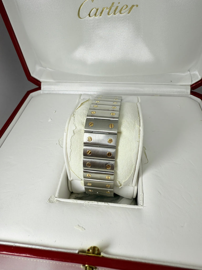 29MM SANTOS BI-METAL CARTIER WATCH 2002