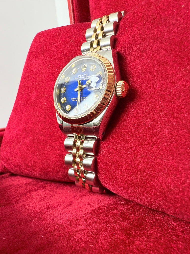 26MM LADIES ROLEX BI-METAL DATEJUST 69173