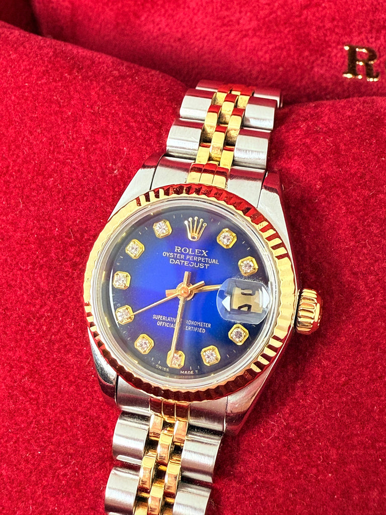 26MM LADIES ROLEX BI-METAL DATEJUST 69173