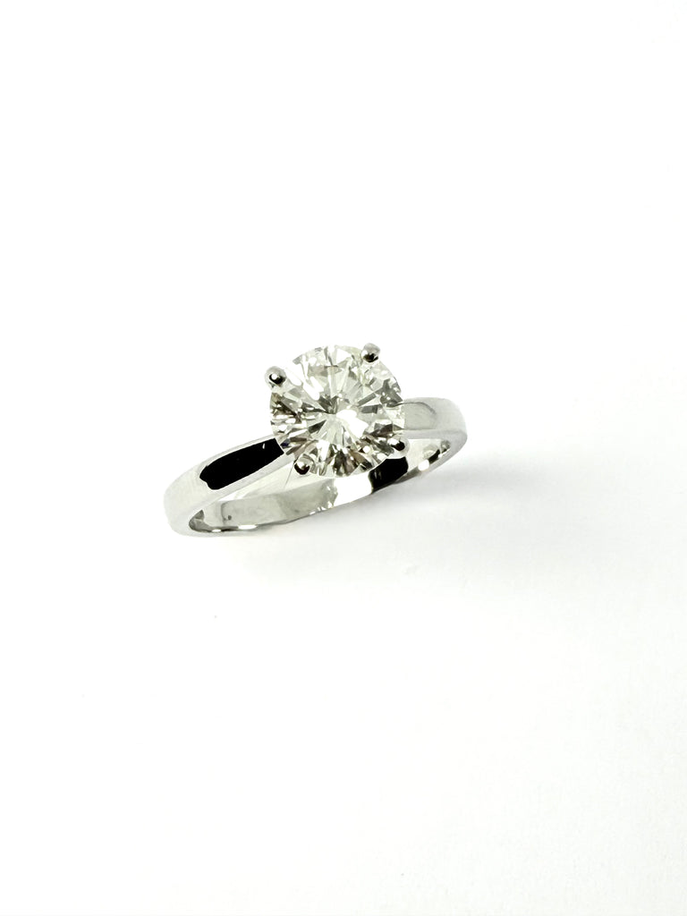 PLATINUM 1.52CT DIAMOND SOLITAIRE RING