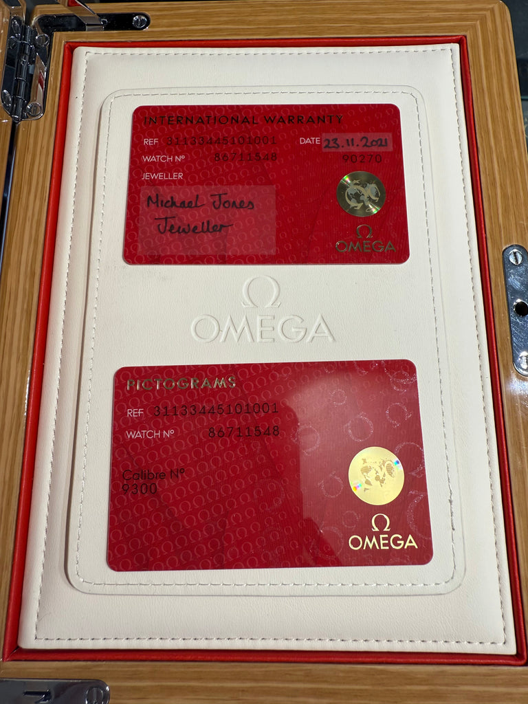 OMEGA SPEEDMASTER CO AXIAL CHRONOGRAPH 2021