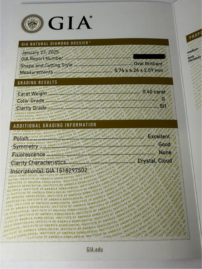 18CT 80PT OVAL DIAMOND DROP EARRINGS