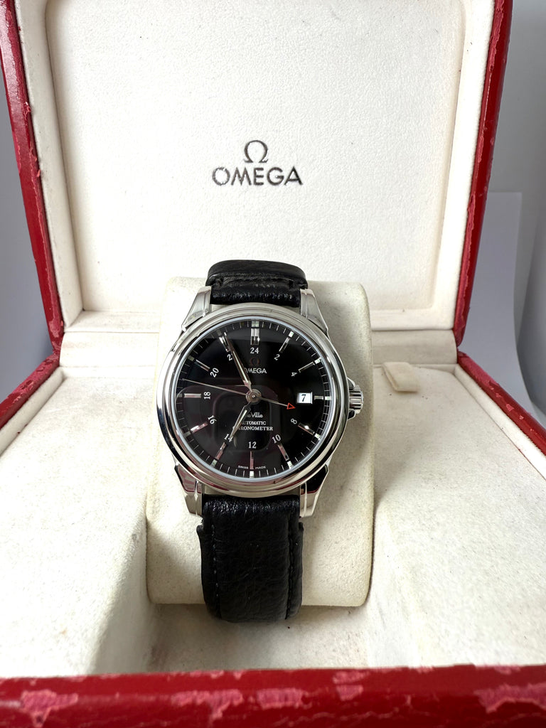 OMEGA DE VILLE GMT 2002 AUTOMATIC