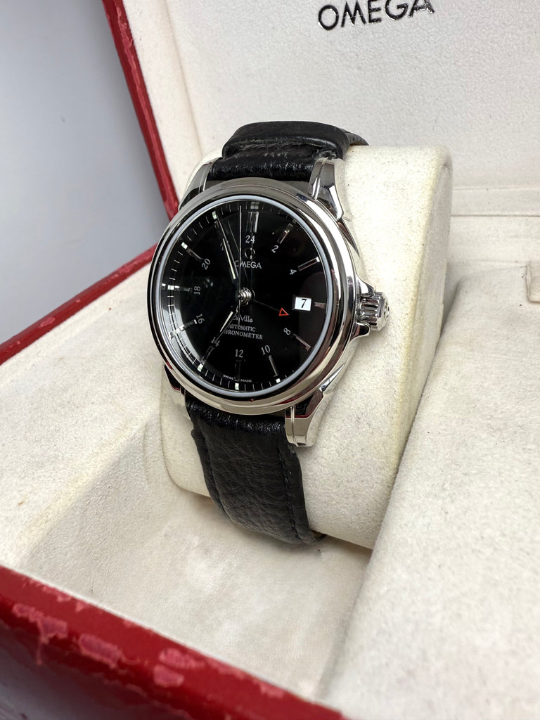 OMEGA DE VILLE GMT 2002 AUTOMATIC
