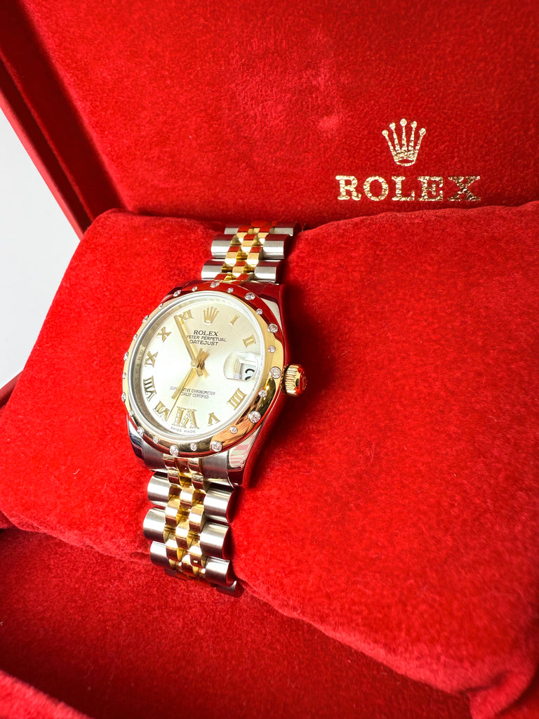 31MM LADIES BI-METAL ROLEX DATEJUST 178343