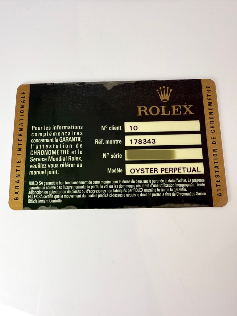 31MM LADIES BI-METAL ROLEX DATEJUST 178343