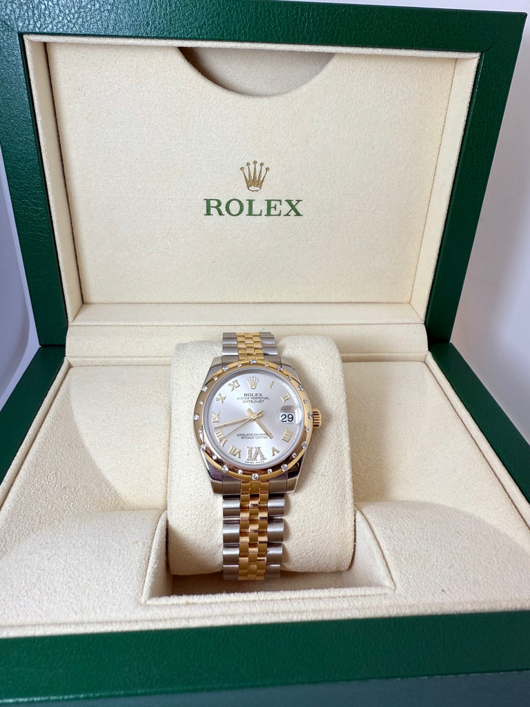 31MM LADIES BI-METAL ROLEX DATEJUST 178343