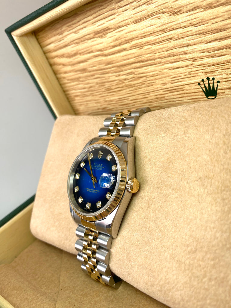 ROLEX DATEJUST 36MM 16233 BI METAL