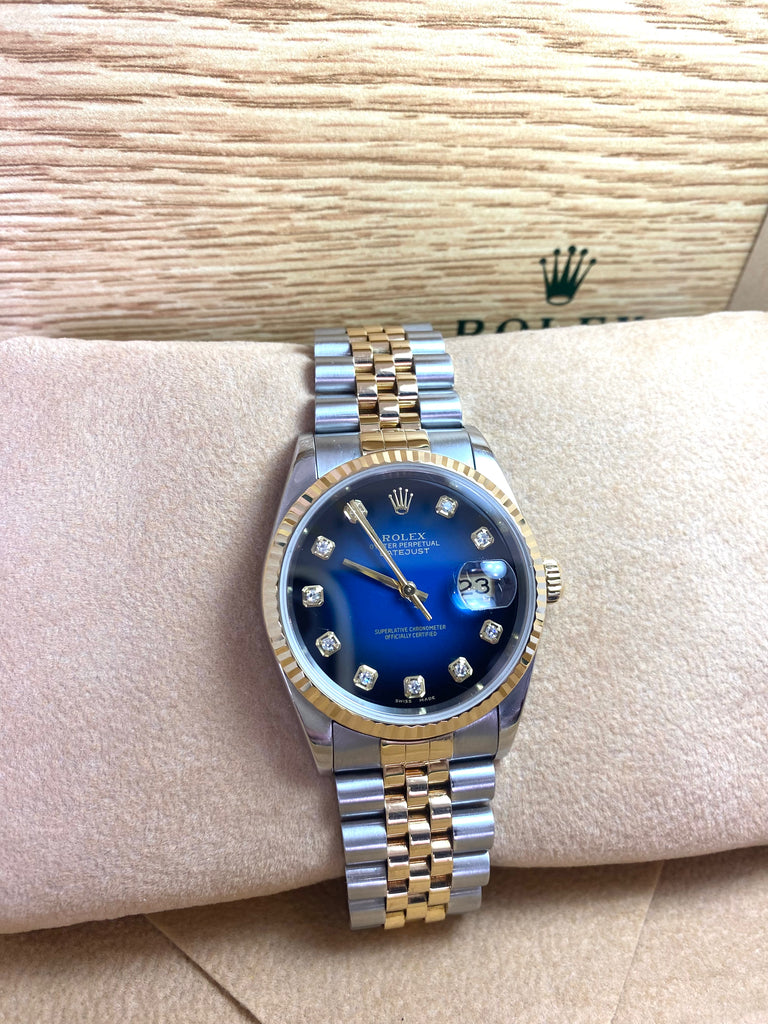 ROLEX DATEJUST 36MM 16233 BI METAL