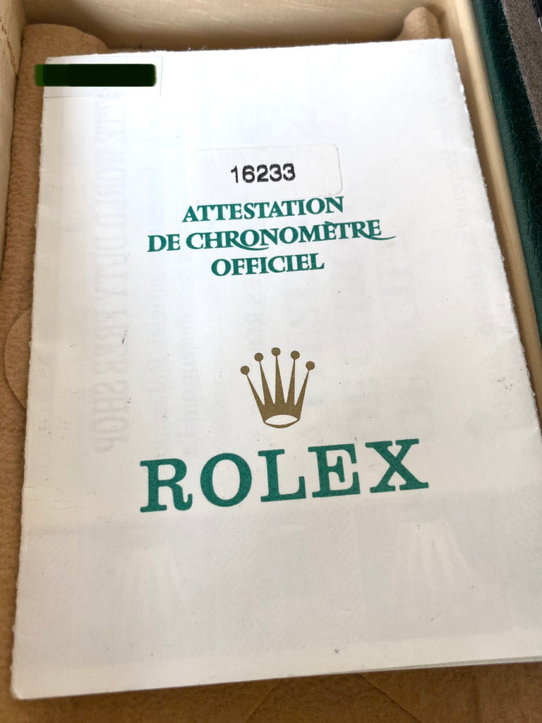 ROLEX DATEJUST 36MM 16233 BI METAL