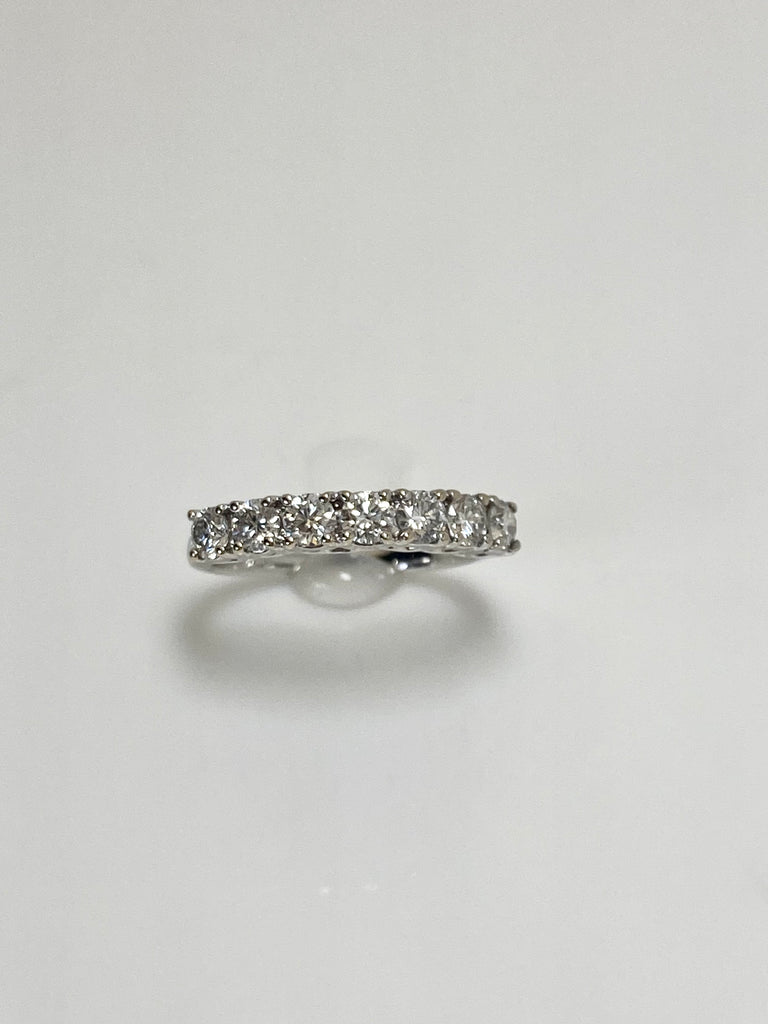 18CT WHITE GOLD 90PTS DIAMOND ETERNITY RING