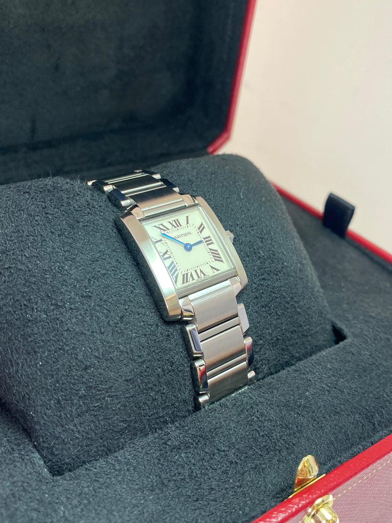 LADIES SMALL CARTIER TANK FRANCAISE