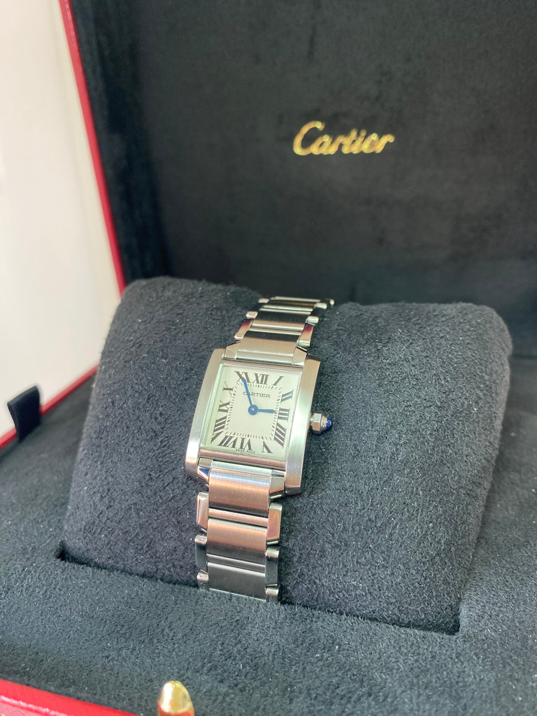 LADIES SMALL CARTIER TANK FRANCAISE
