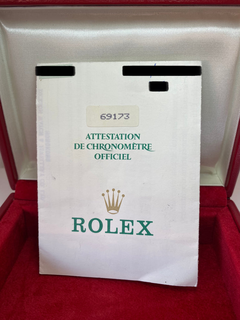 26MM ROLEX DATEJUST MODEL 69173