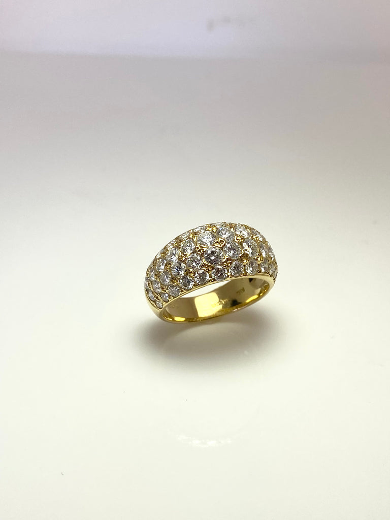 18CT BOMBE 2.60CT DIAMOND RING