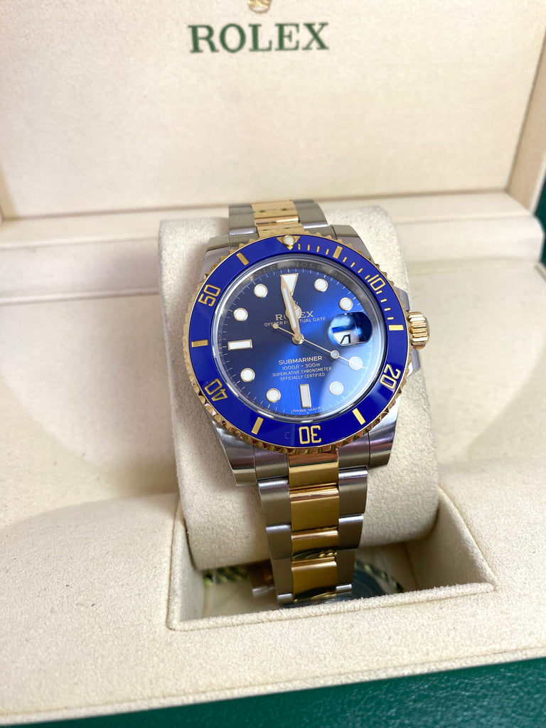 ROLEX 41MM BLUE SUBMARINER 2019