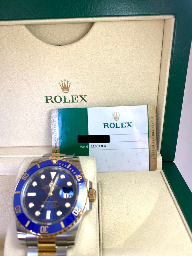 ROLEX 40MM BLUE SUBMARINER 2019