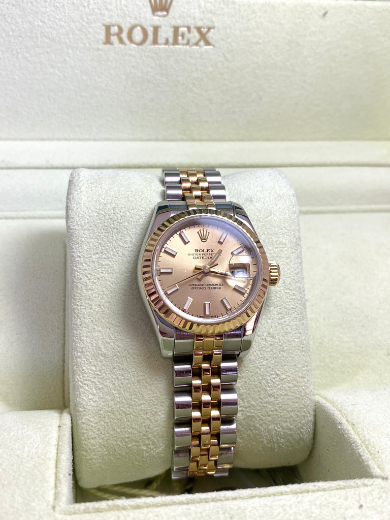 ROLEX 26MM BI-METAL LADIES DATEJUST 179173