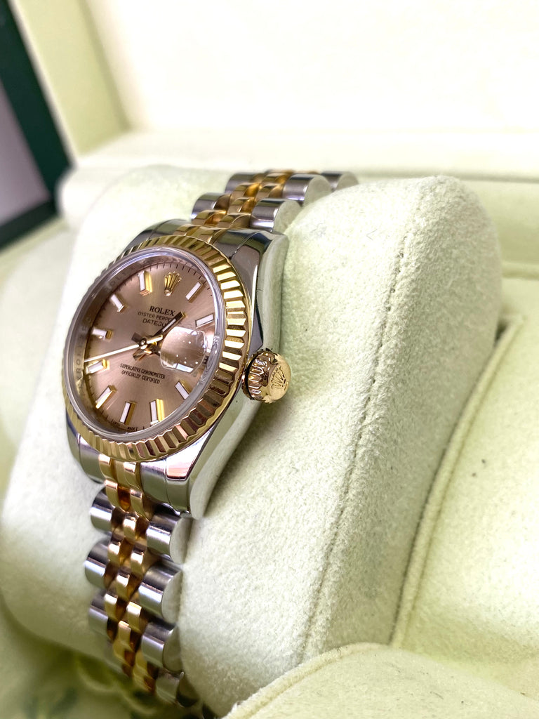 ROLEX 26MM BI-METAL LADIES DATEJUST 179173