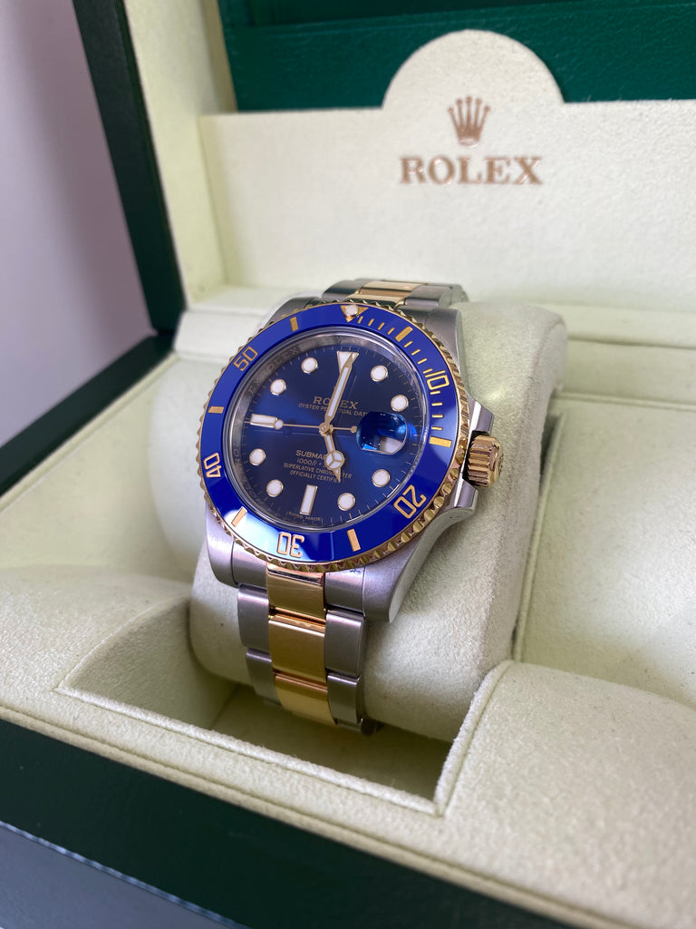 ROLEX 40MM BLUE SUBMARINER 2018