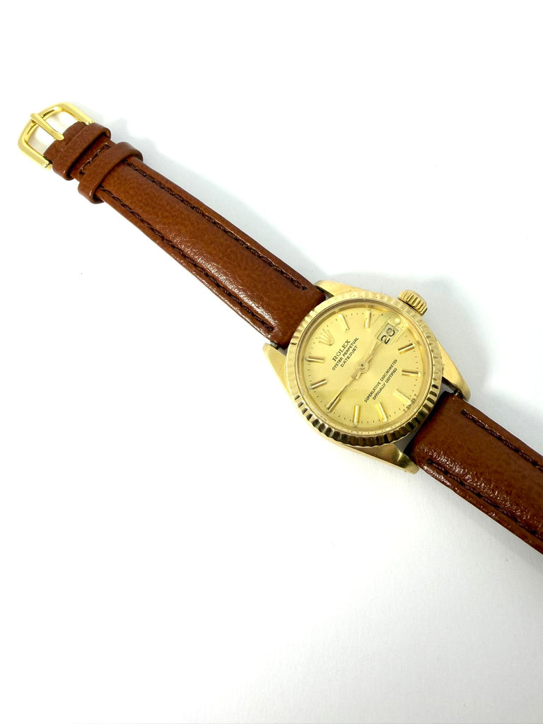 18CT VINTAGE ROLEX DATEJUST 6917