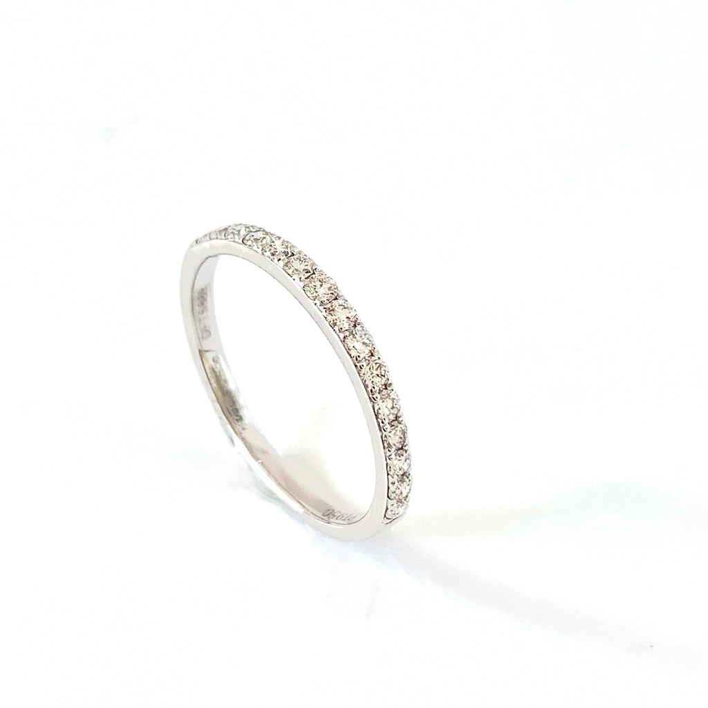 PLATINUM 25PT DIAMOND WEDDING RING