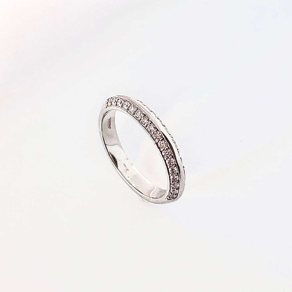 PLATINUM DIAMOND ETERNITY RING